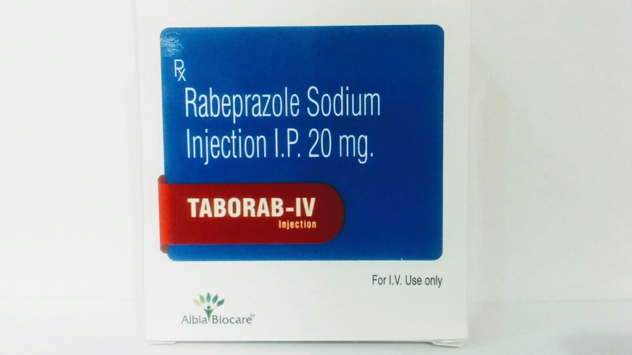 TABORAB I.V. | Rabeprazole 20mg I.V. Inj.+ WFI